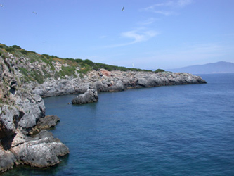 Giannutri la scogliera