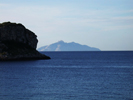 L'isola di Montecristo vista da Pianosa